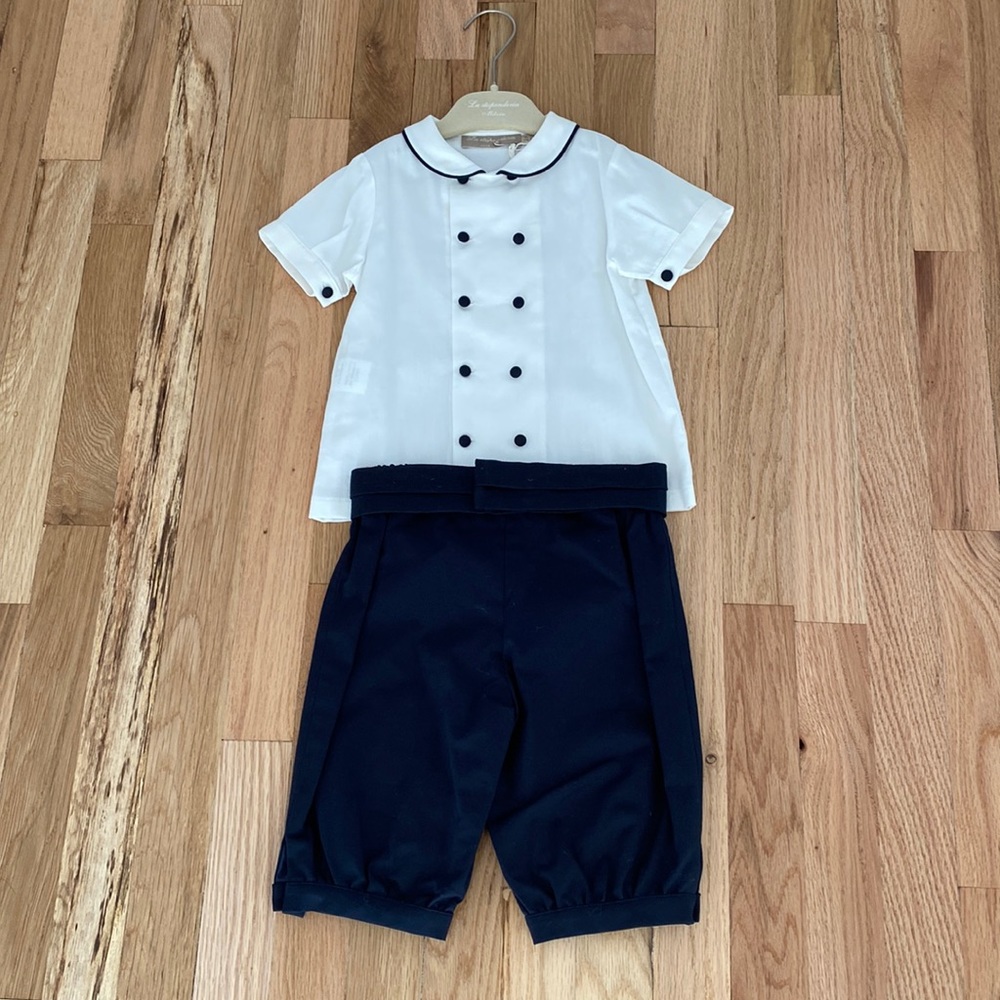 La Stupenderia 2 piece boy outfit (24 months) NWT Made in Italy